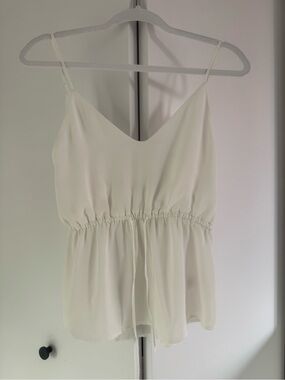 Babaton Spaghetti Strap V-Neck Tank